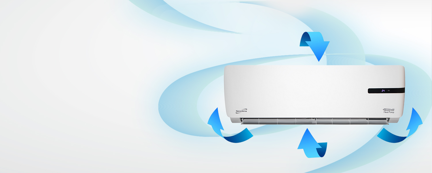 Функція Air Flow в кондиціонері Neoclima NS/NU-09AHTIw